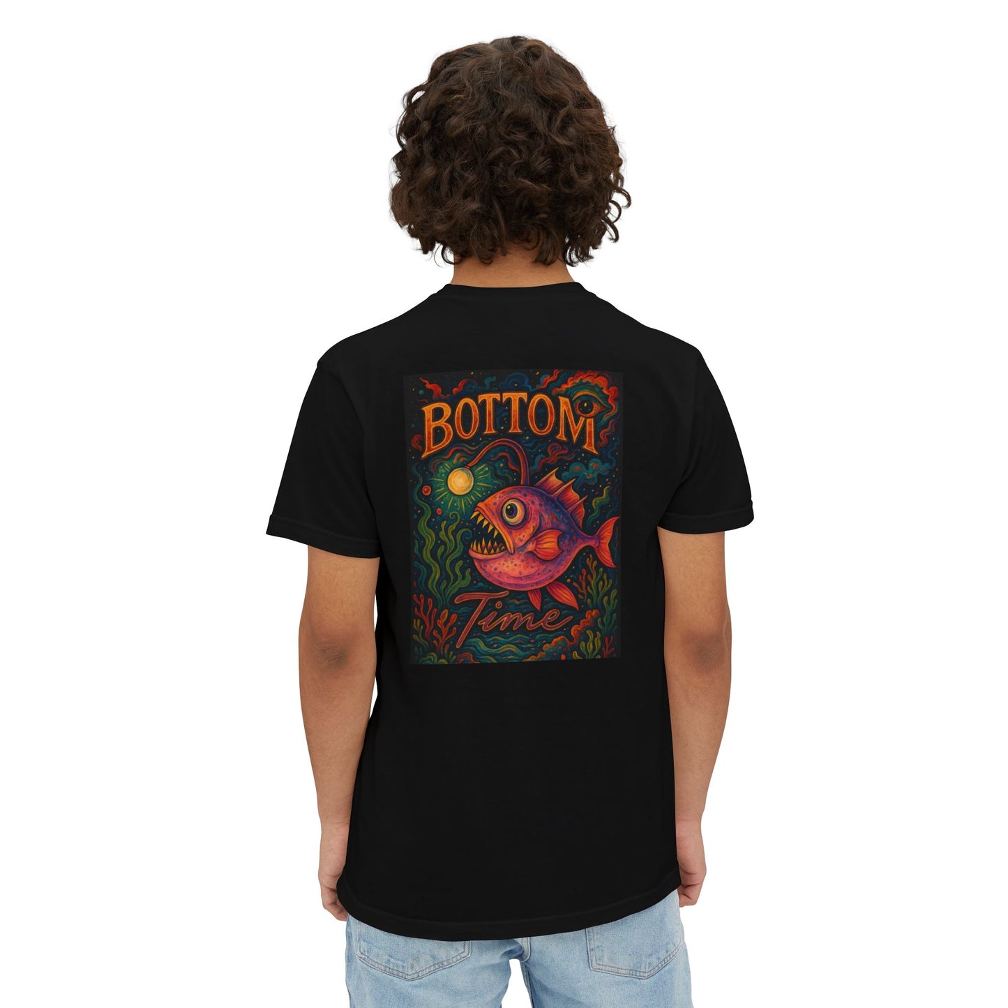 Men's Fish-Themed Pocket T-Shirt - Scuba Diver Tee with 'Bottom Time' Design, Casual Wear, Beach Style, Gift for Divers, Summer Vibes, Everyday Comfort, Octopus Tee, Gifts for octopus lovers Regular price$24.99 USD Shipping calculated at