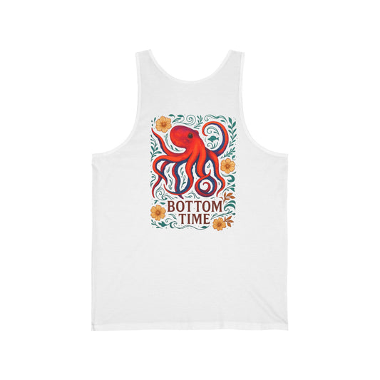 Vibrant Octopus Tank - Artistic Summer Wear, beach wear, summer tank, octopus lover gift