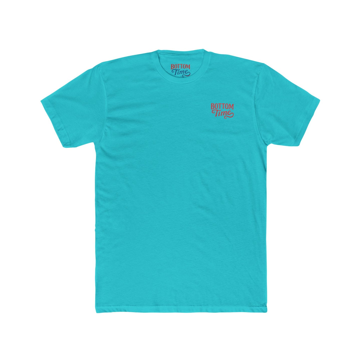 4th of July on the Lake, Bottom Time Unisex Cotton Crew Tee, Perfect for Nautical Adventures, Casual Wear, Summer Days, Gift for Boat Lovers