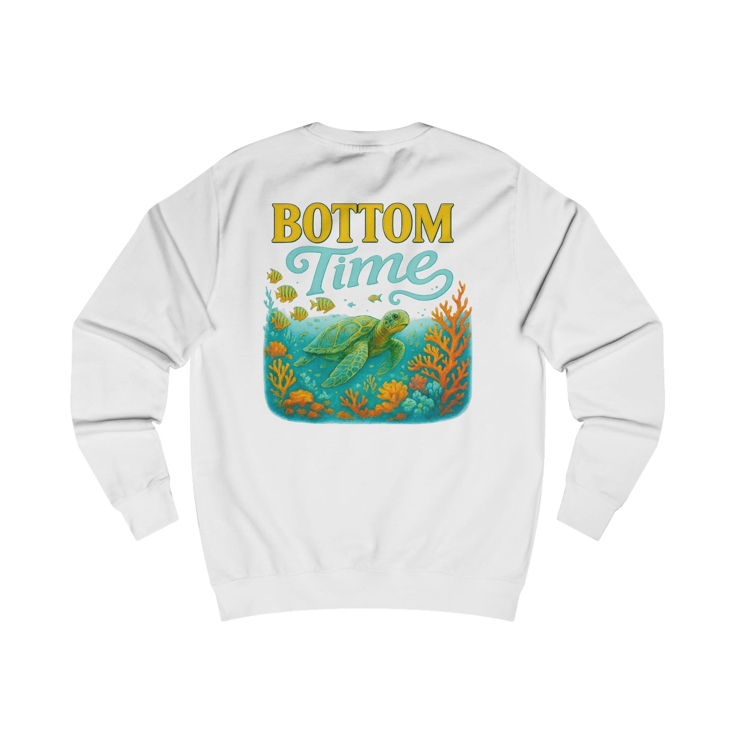 Ocean-Themed Unisex Sweatshirt - Perfect for Sea Lovers, Sea Turtle Gifts, Gifts for Ocean lovers, Casual Wear, Gifts for Divers, Beach Days, Summer Celebrations