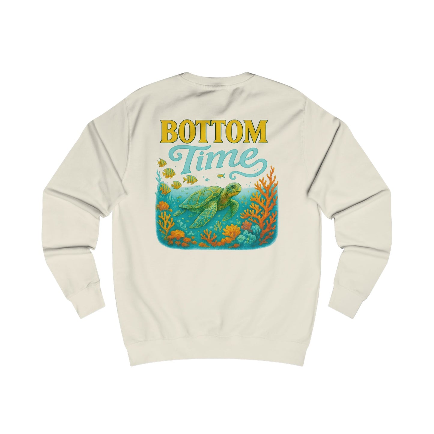 Ocean-Themed Unisex Sweatshirt - Perfect for Sea Lovers, Sea Turtle Gifts, Gifts for Ocean lovers, Casual Wear, Gifts for Divers, Beach Days, Summer Celebrations