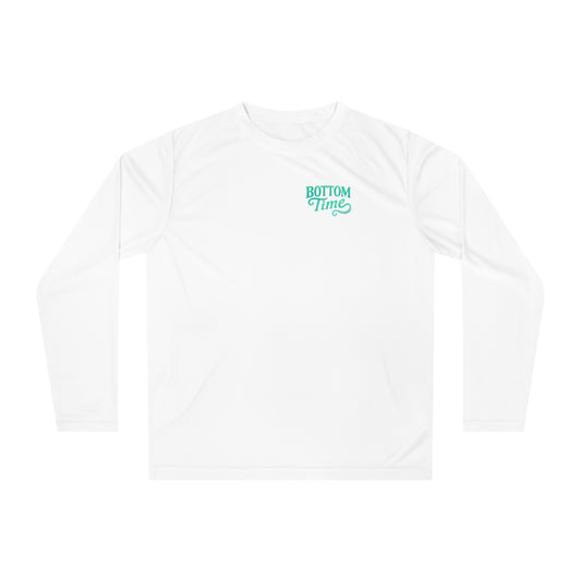 Unisex Performance Long Sleeve Shirt - Beachy Vibes, Sporty Wear, Gift for Ocean Lovers, Summer Essentials, Vacation Attire