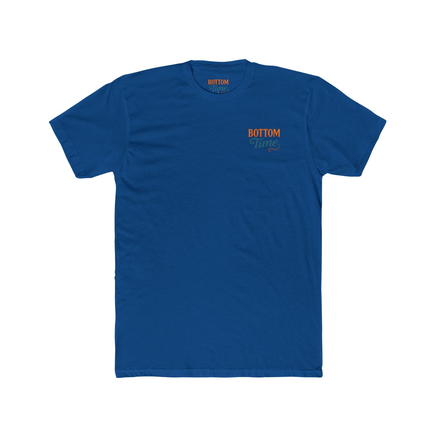 Bottom Time Unisex Cotton Crew Tee, Ocean Lover Shirt, Fishing Tee, Beach Day Outfit, Casual Summer Wear