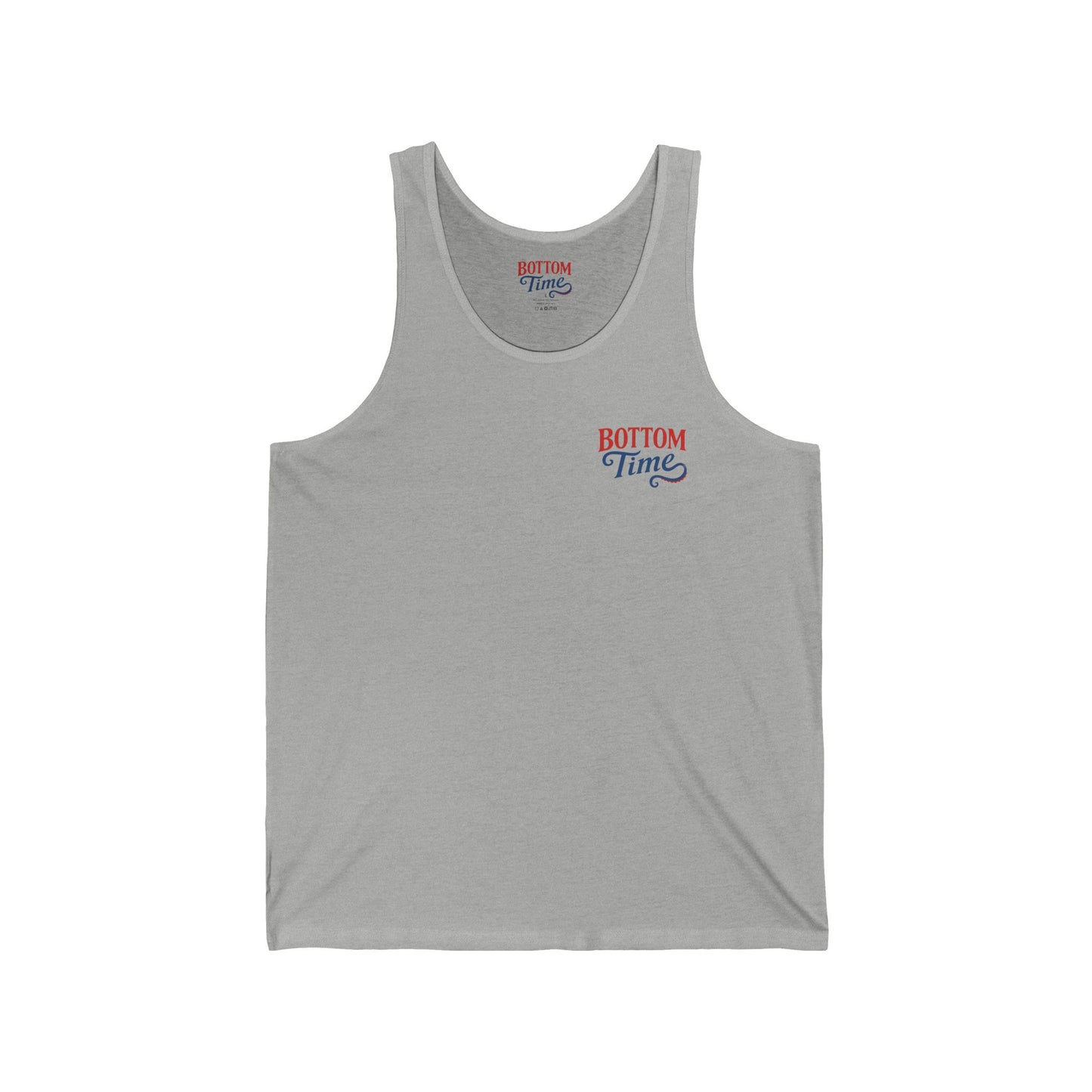 4th of July Tank for men, Patriotic Unisex Jersey Tank - Bottom Time Design, Summer Tops, Festival Wear, Beach Gear, Casual Outfit