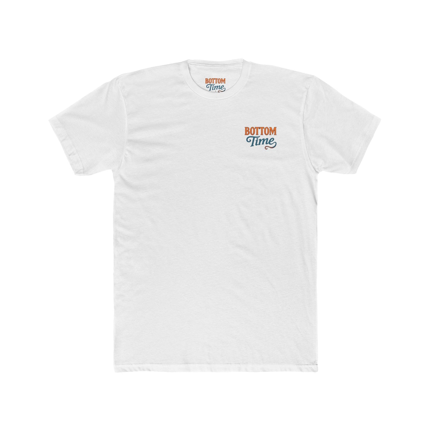 Bottom Time Unisex Cotton Crew Tee, Ocean Lover Shirt, Fishing Tee, Beach Day Outfit, Casual Summer Wear