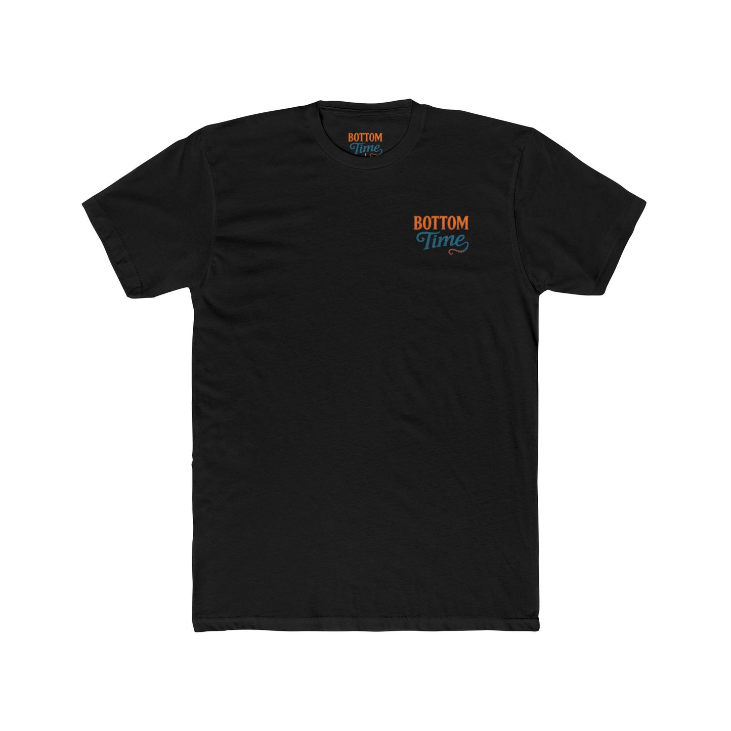 "It's Always Somewhere" Unisex Cotton Crew Tee - Fun Retro Alcoholic Vibe Shirt, Scuba Diver Tee with 'Bottom Time' Design, Casual Wear, Beach Style, Gift for Divers, Summer Vibes, Everyday Comfort, Octopus Tee, Gifts for octopus lovers
