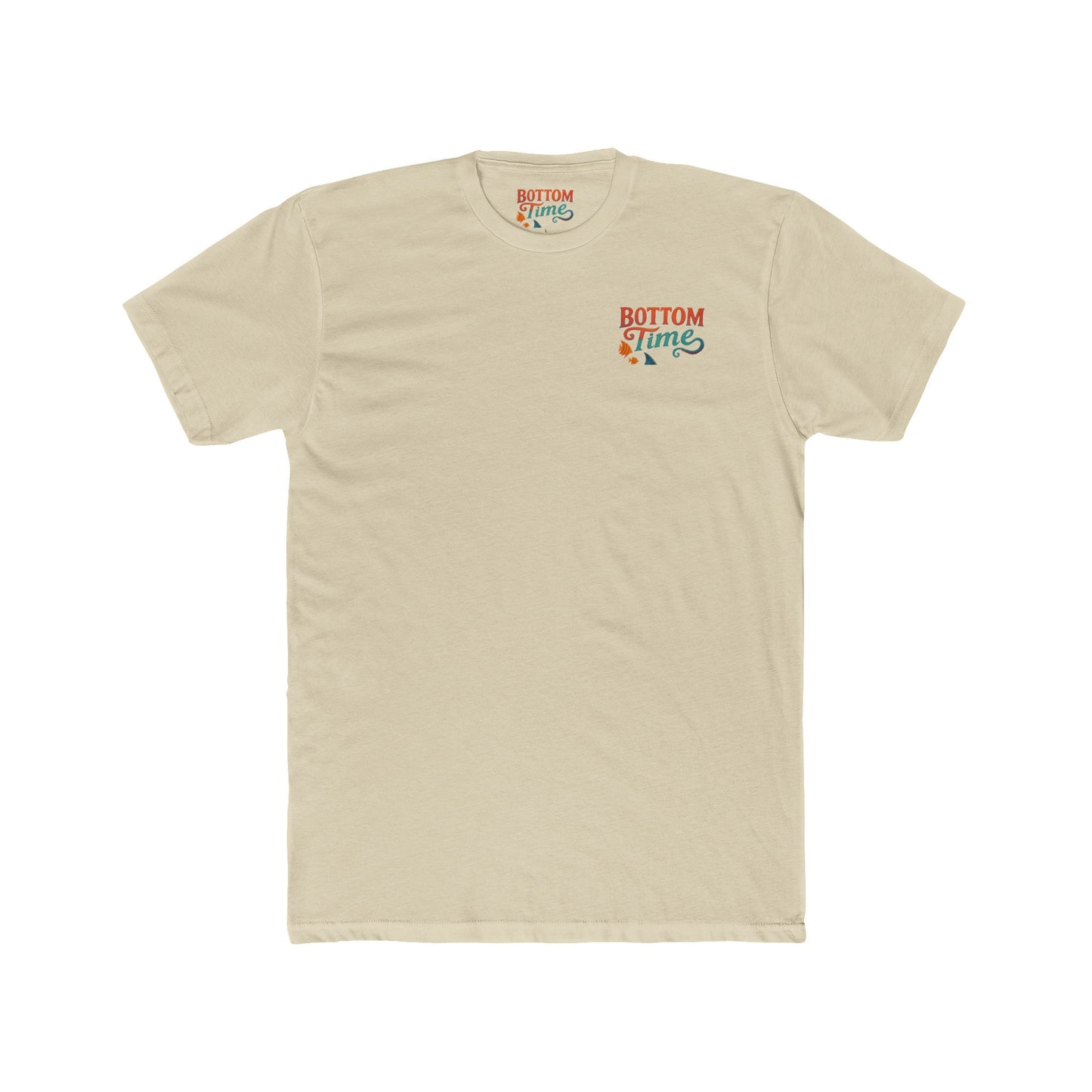 Shark TEE-SHIRT, Bottom Time Unisex Cotton Crew Tee | Casual Wear, Graphic Tee, Summer Fashion, Ocean Lover's Gift, Beach Day Apparel, SHARK WEEK