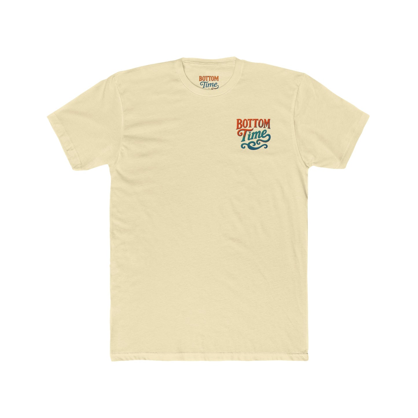 Dive Into Fun: 'Bottom Time' Unisex Sea Turtle Cotton Crew Tee - Perfect for Beach Days, Gifts for Divers, Summer Adventures, Casual Wear, gift for sea turtle lovers