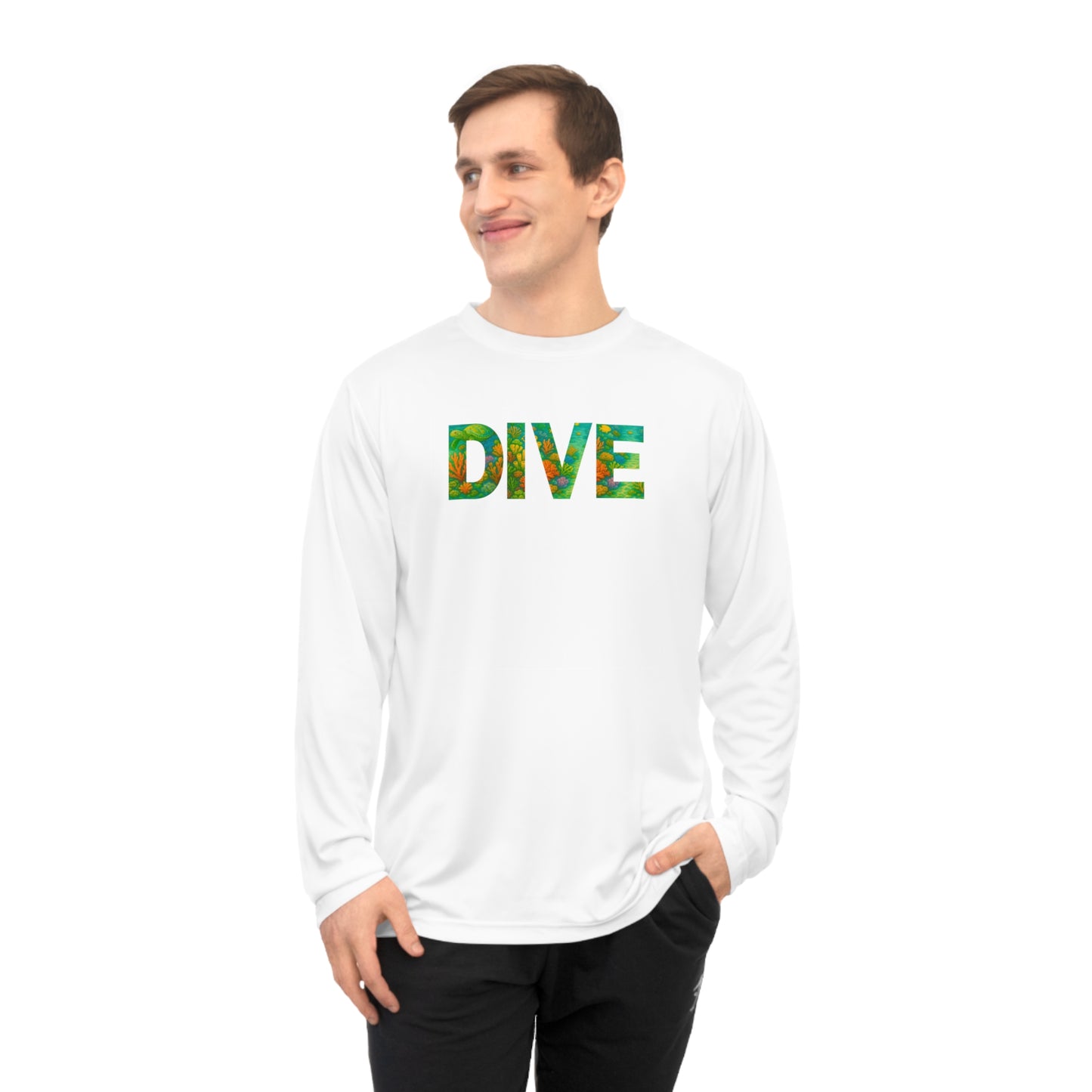 Sun Shirt Long sleeve, DIVE shirt, scuba diver gift