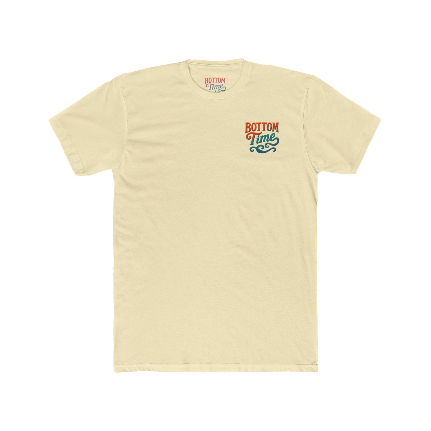 Bottom Time Unisex Cotton Crew Tee | Ocean Lover Gift, Beach Vacation Tee, Nautical T-Shirt, Casual Summer Top, Unique Gift Idea