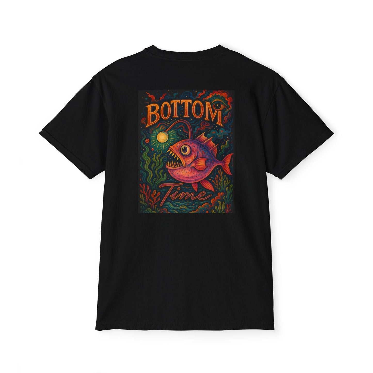 Men's Fish-Themed Pocket T-Shirt - Scuba Diver Tee with 'Bottom Time' Design, Casual Wear, Beach Style, Gift for Divers, Summer Vibes, Everyday Comfort, Octopus Tee, Gifts for octopus lovers Regular price$24.99 USD Shipping calculated at