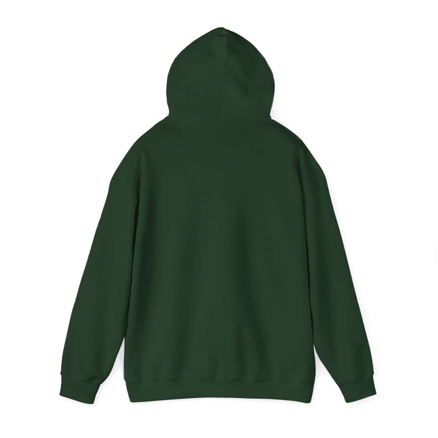Yellow Heart Ribbon Hooded Sweatshirt, #teambubba