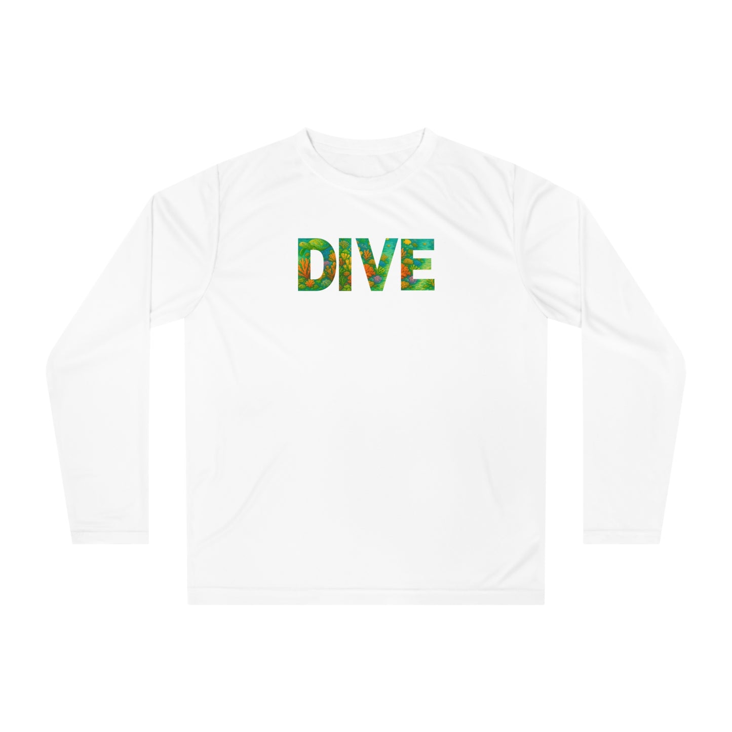 Sun Shirt Long sleeve, DIVE shirt, scuba diver gift