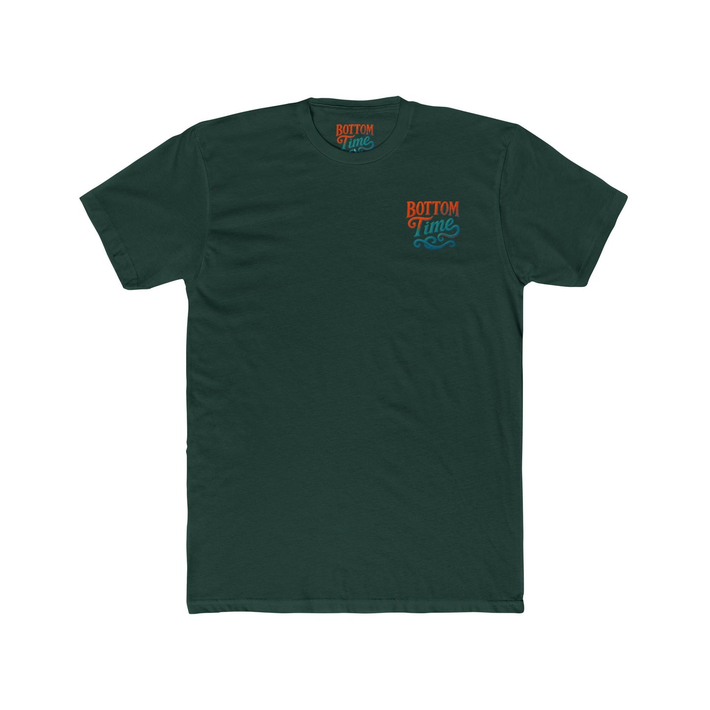 Bottom Time Ocean Adventure Unisex Cotton Crew Tee, Beach T-Shirt, Sea turtle shirt, Gift for Divers, Summer Style, Unique Graphic Tee