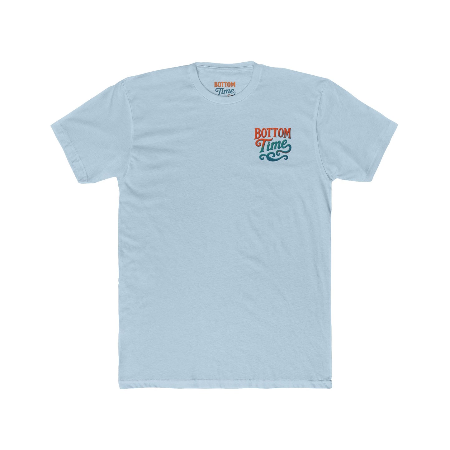 Dive Into Fun: 'Bottom Time' Unisex Sea Turtle Cotton Crew Tee - Perfect for Beach Days, Gifts for Divers, Summer Adventures, Casual Wear, gift for sea turtle lovers
