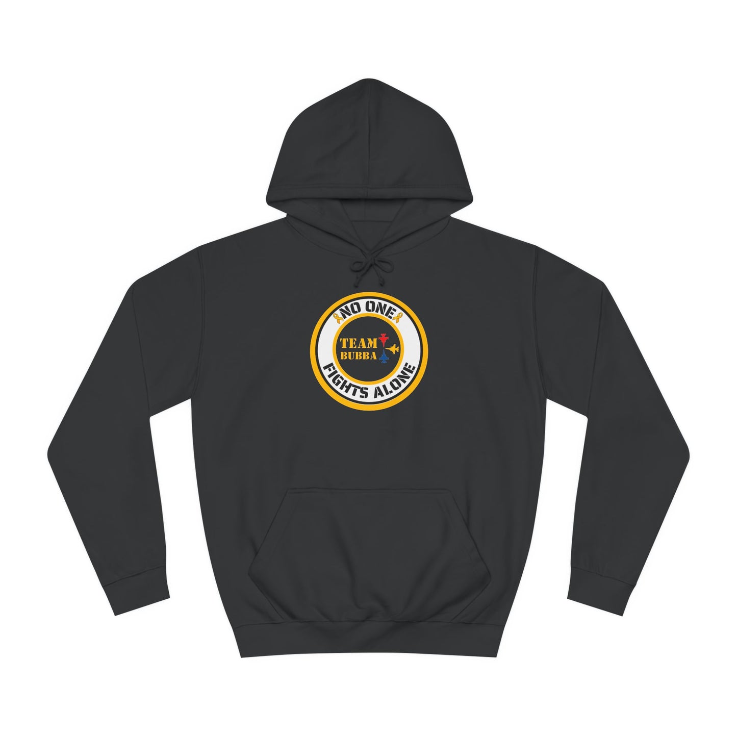 Jax Hoodie Black College Hoodie, #Teambubba
