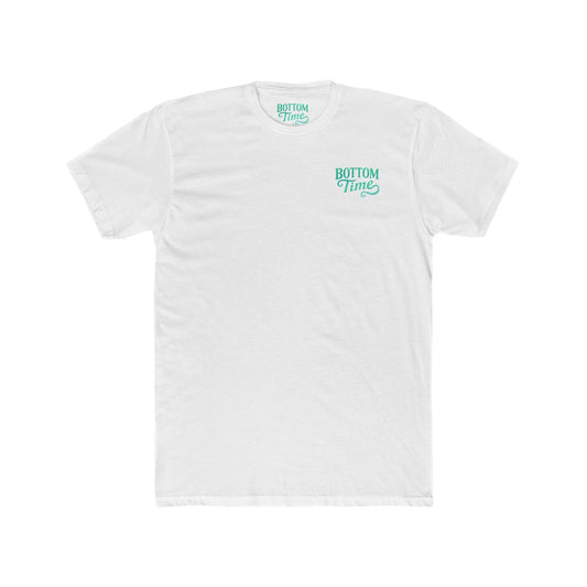 Ocean Wave Graphic Tee, Beach Vibes Shirt, Casual Summer Wear, Unisex Cotton T-Shirt, Gift for Surf Lovers, Bottom Time Design