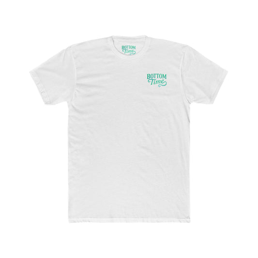 Unisex Cotton Crew Tee -Scuba Diver Shirt- Bottoms Up T-Shirt for Beach Lovers, Summer Vibes, Party Wear, Gift for Friends, gifts for divers, girls who scuba