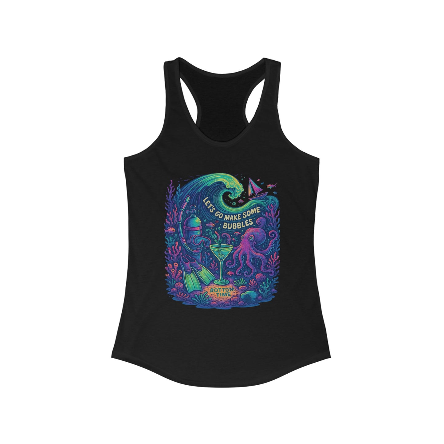 Ocean Adventure Racerback Tank - Dive into Fun!