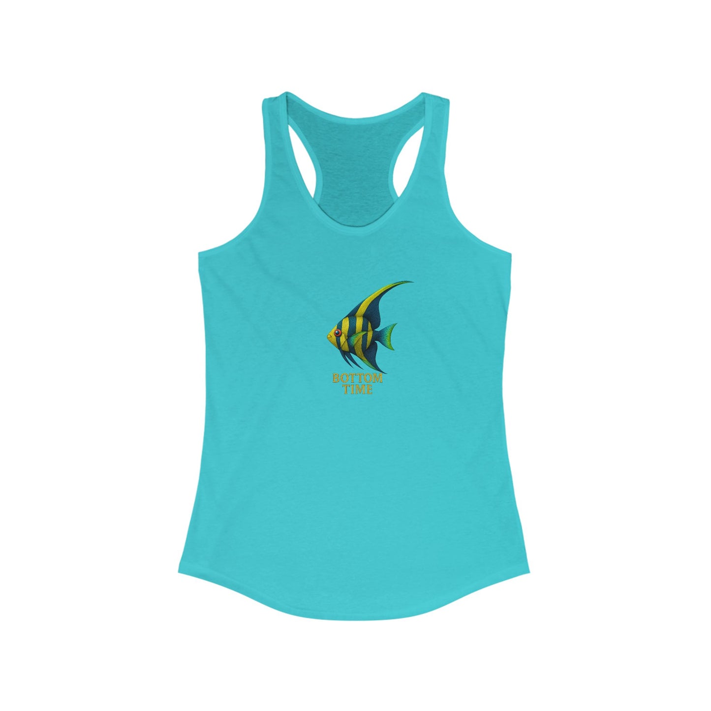 Vibrant Women's Dolphin OCean Racerback Tank - Perfect for Summer, Gift for beach lovers, vacation Top, Colorful Ocean Tee