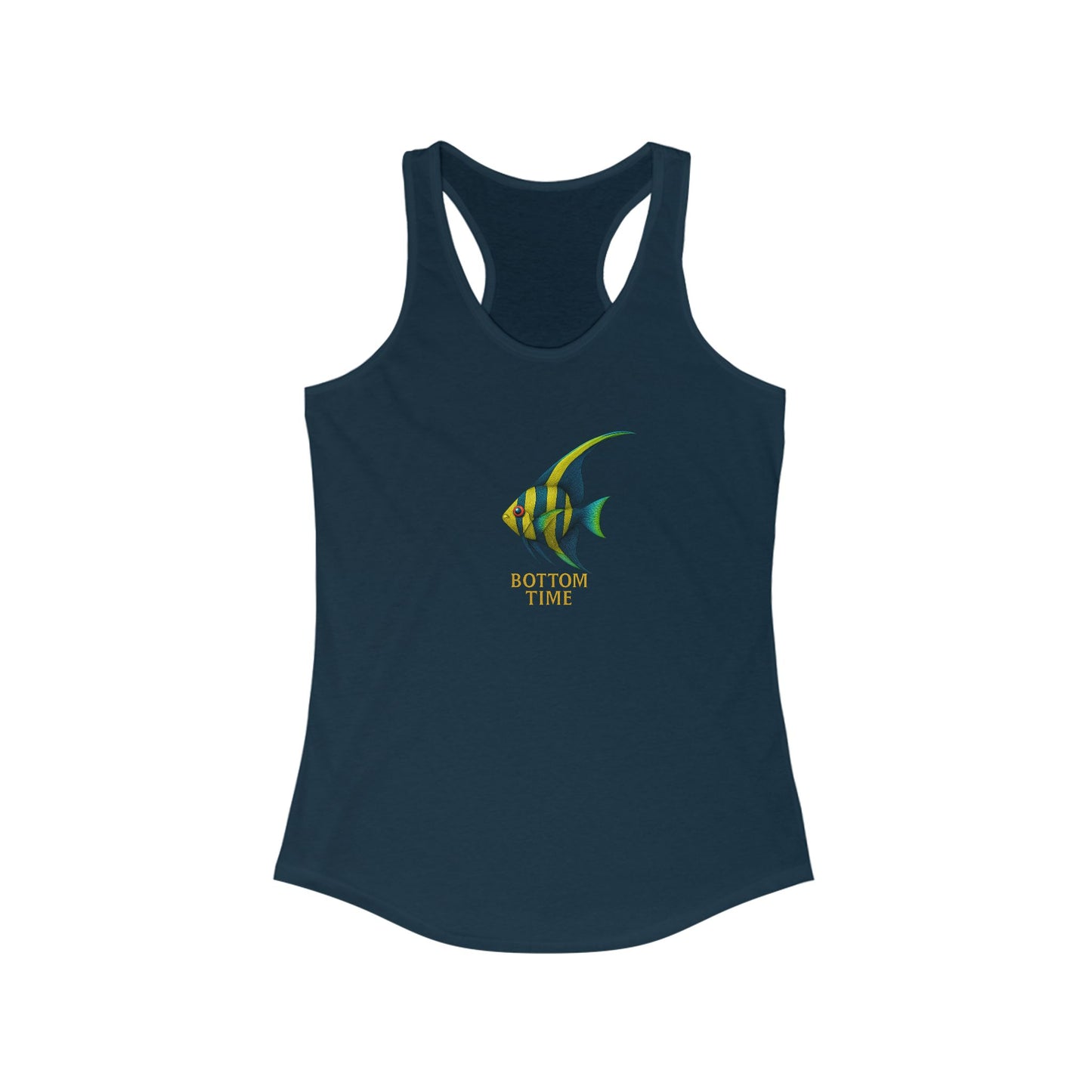 Vibrant Women's Dolphin OCean Racerback Tank - Perfect for Summer, Gift for beach lovers, vacation Top, Colorful Ocean Tee