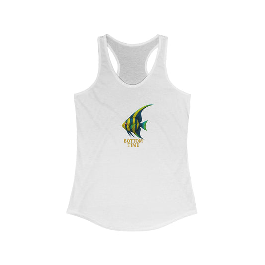 Vibrant Women's Dolphin OCean Racerback Tank - Perfect for Summer, Gift for beach lovers, vacation Top, Colorful Ocean Tee