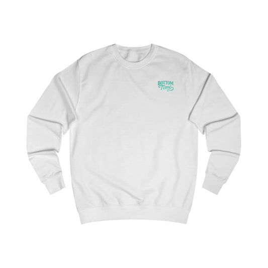 Shark-Themed Unisex Sweatshirt - Swim Fast Bite Hard, Cozy Casual Wear, Ocean Lovers Gift, Summer Beach Outfit, Unique Swim Apparel, Shark Week, gift for Shark lover