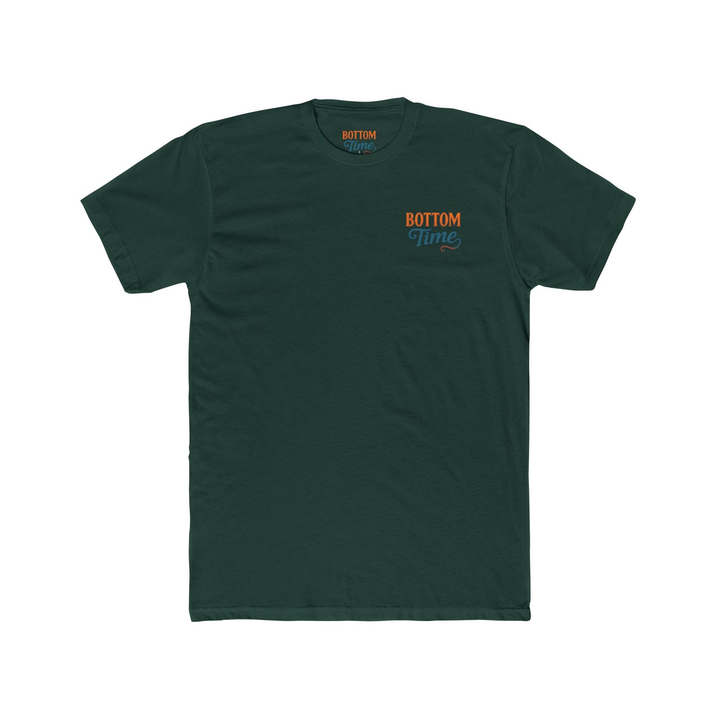 Bottom Time Unisex Cotton Crew Tee - Ocean Vibes, Beach Life Shirt, Gift for Divers, Summer Casual Wear, Underwater Adventure Apparel, tropical fish gifts