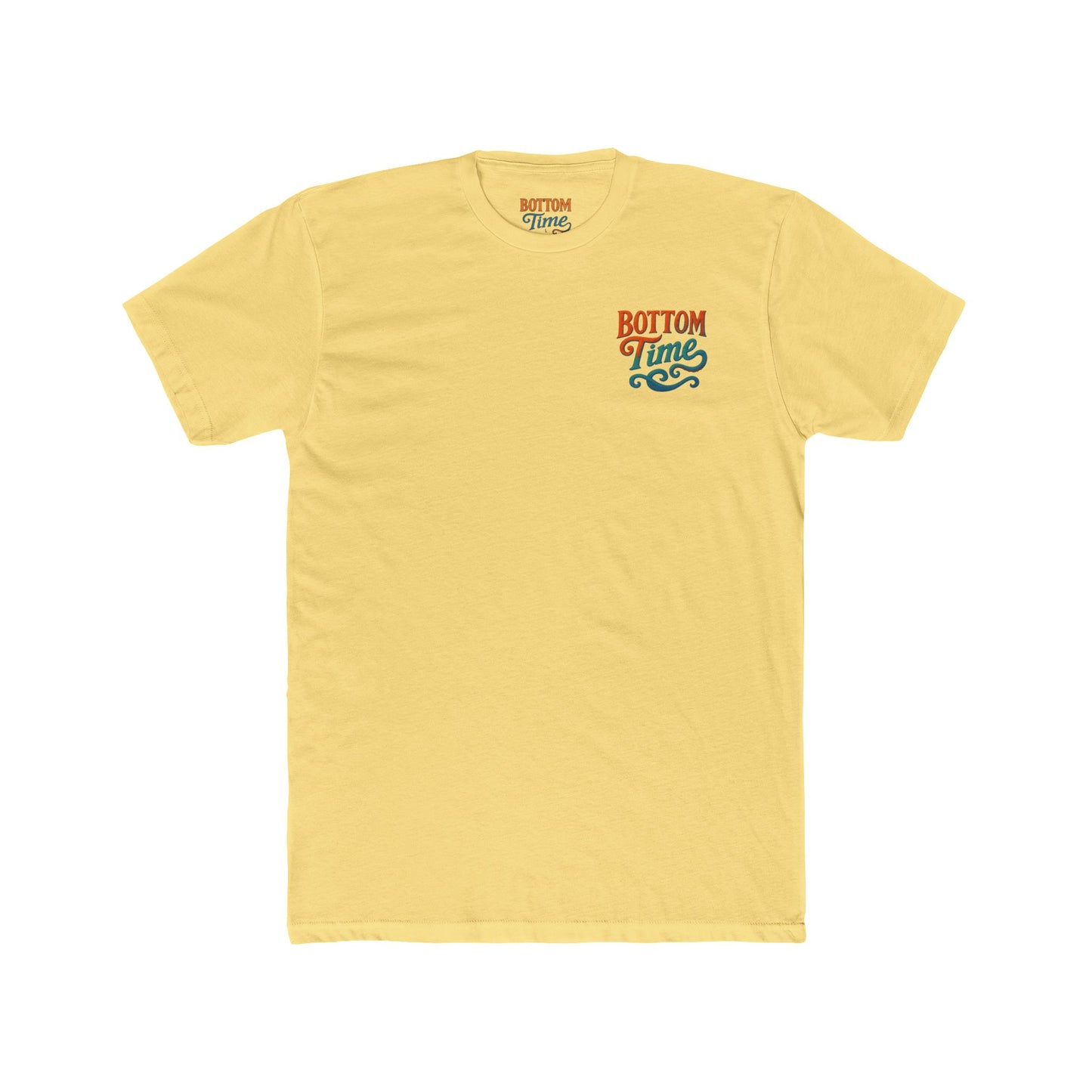 Dive Into Fun: 'Bottom Time' Unisex Sea Turtle Cotton Crew Tee - Perfect for Beach Days, Gifts for Divers, Summer Adventures, Casual Wear, gift for sea turtle lovers