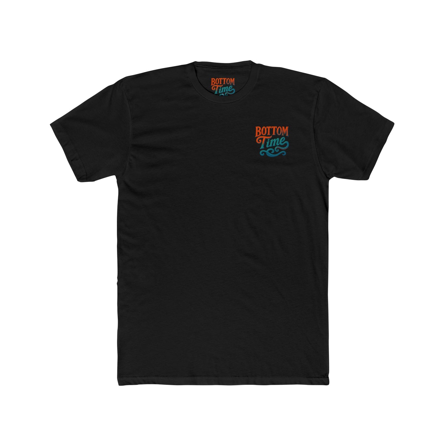 Bottom Time Ocean Adventure Unisex Cotton Crew Tee, Beach T-Shirt, Sea turtle shirt, Gift for Divers, Summer Style, Unique Graphic Tee