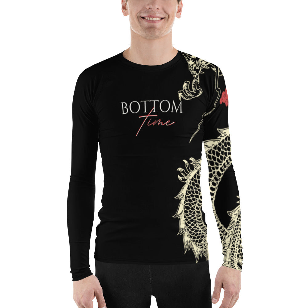 Bottom Time™ Eco-Friendly Men's Rash Guard, Custom, Dragon, Sets