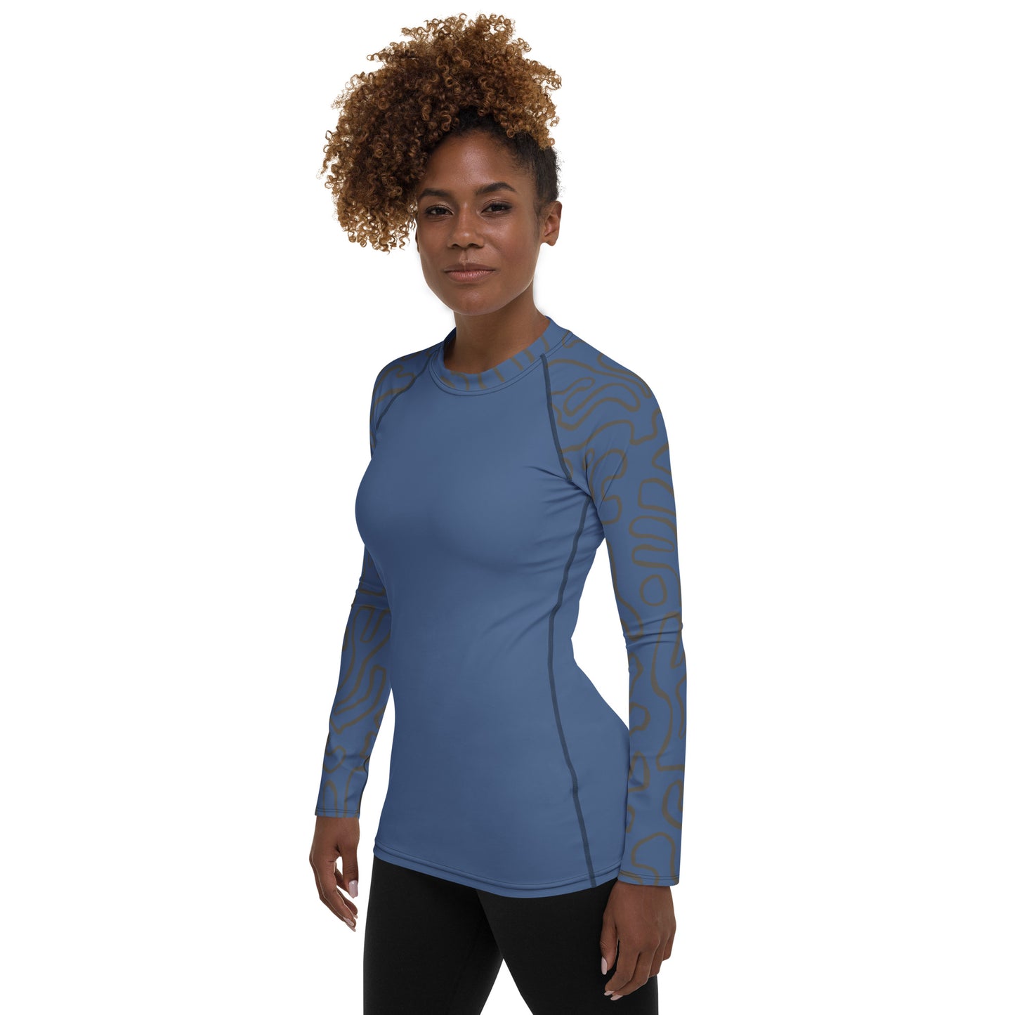 Bottom Time™ Eco-Friendly Women's Rash Guard, coral, Sets