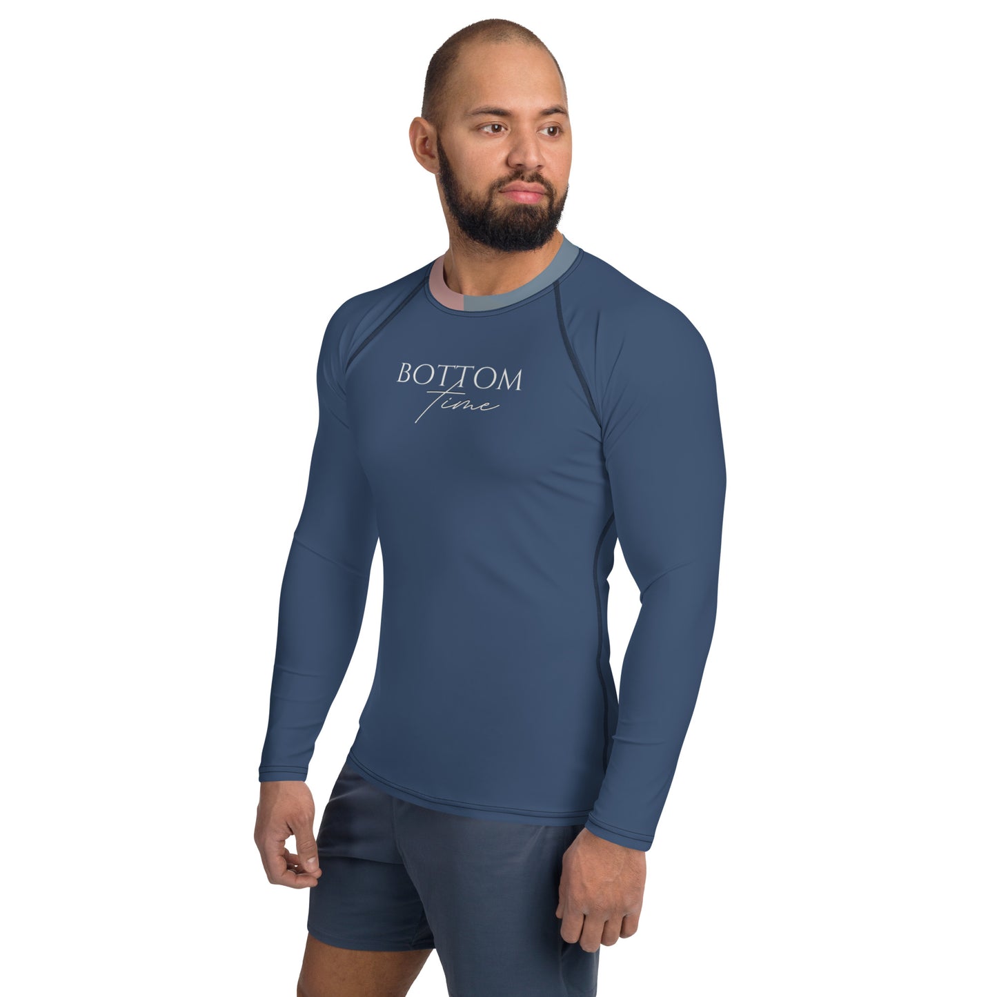 Bottom Time™ Eco-Friendly Men's Rash Guard, Angel, Blue, Gray, Sets