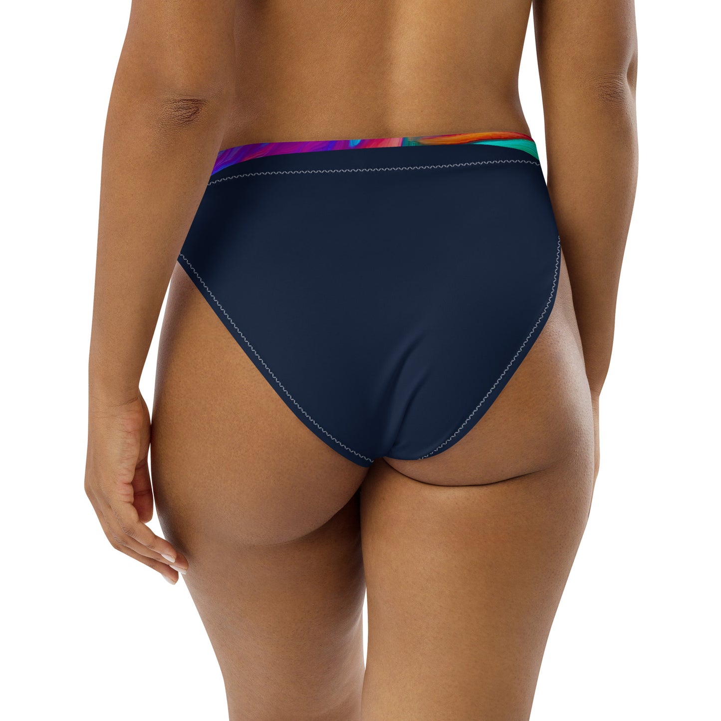 Bottom Time™ Eco-Friendly Recycled High-Waisted Bikini, Yellowtail