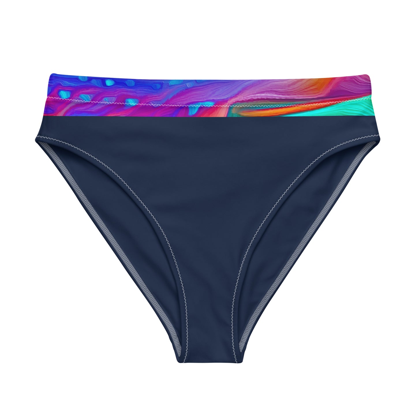 Bottom Time™ Eco-Friendly Recycled High-Waisted Bikini, Yellowtail