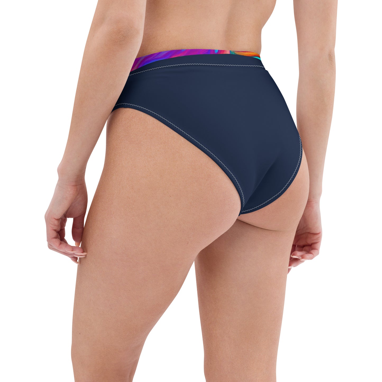 Bottom Time™ Eco-Friendly Recycled High-Waisted Bikini, Yellowtail