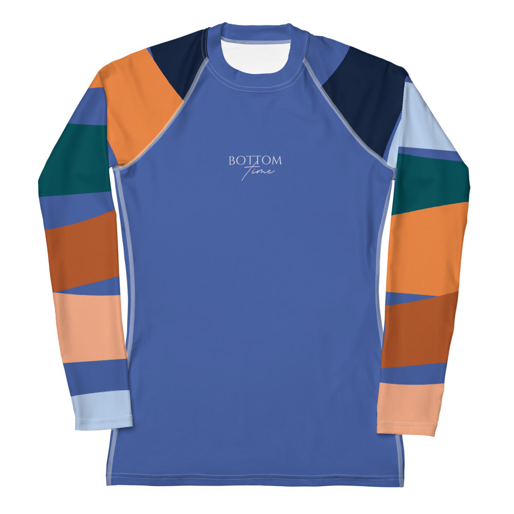 Bottom Time™ Eco-Friendly Women's Rash Guard Ocean, Sunset, Sets