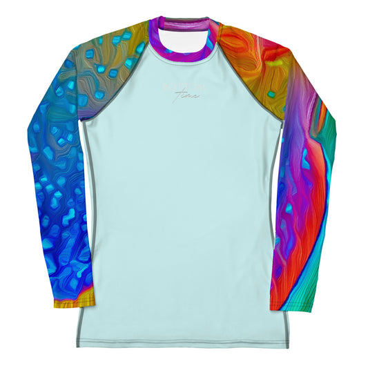 Bottom Time™ Eco-Friendly Women's Rash Guard, Yellowtail, Sets