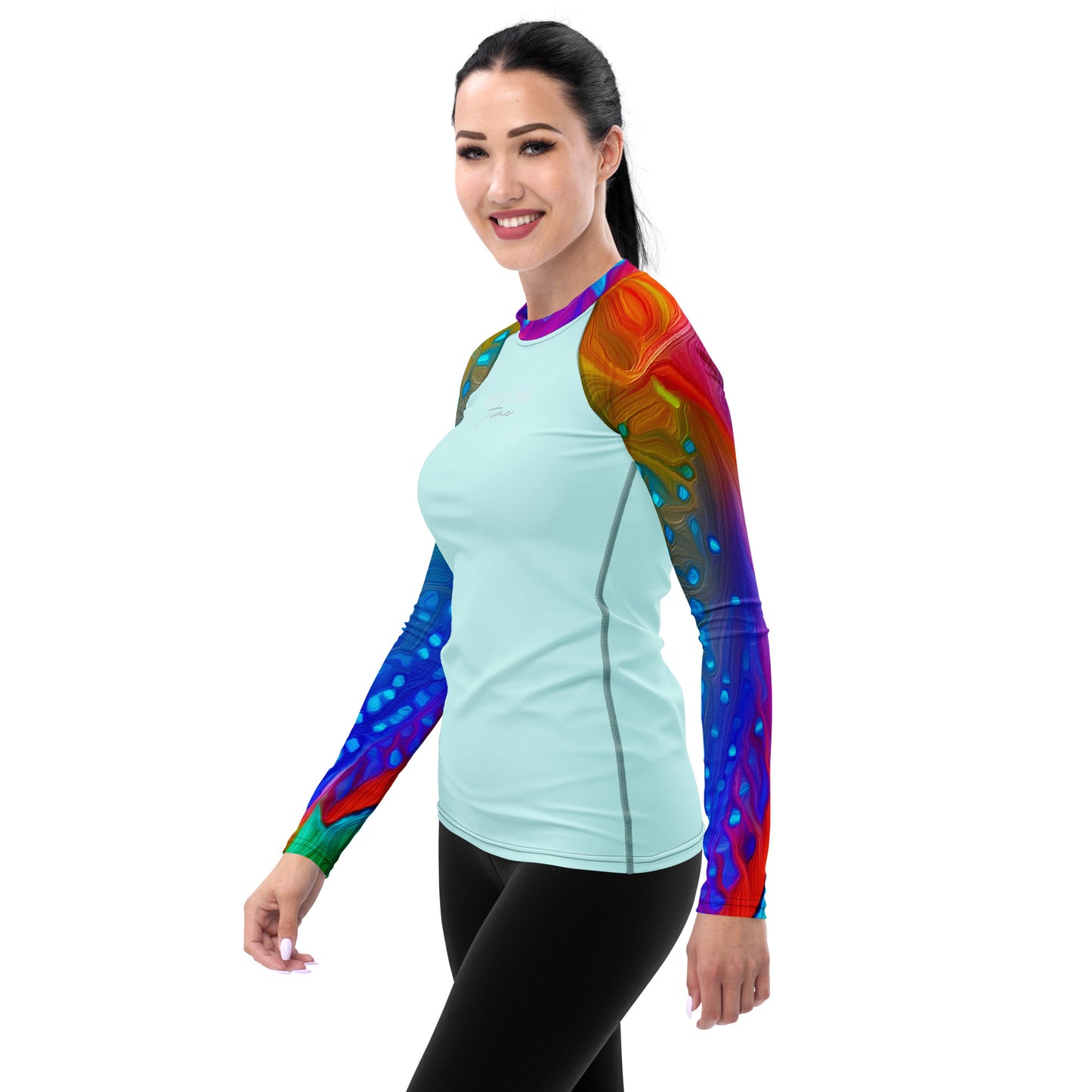 Bottom Time™ Eco-Friendly Women's Rash Guard, Yellowtail, Sets