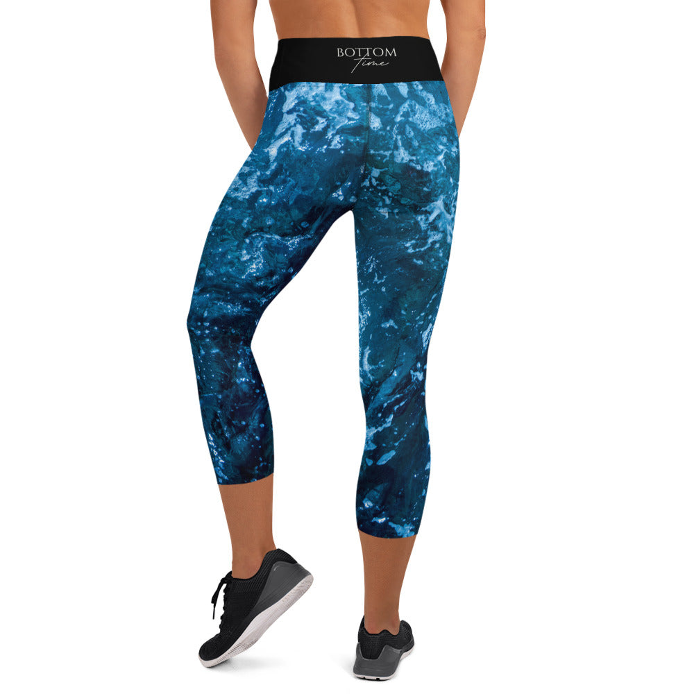 Bottom Time™ Eco-Friendly Capri Dive Leggings, water