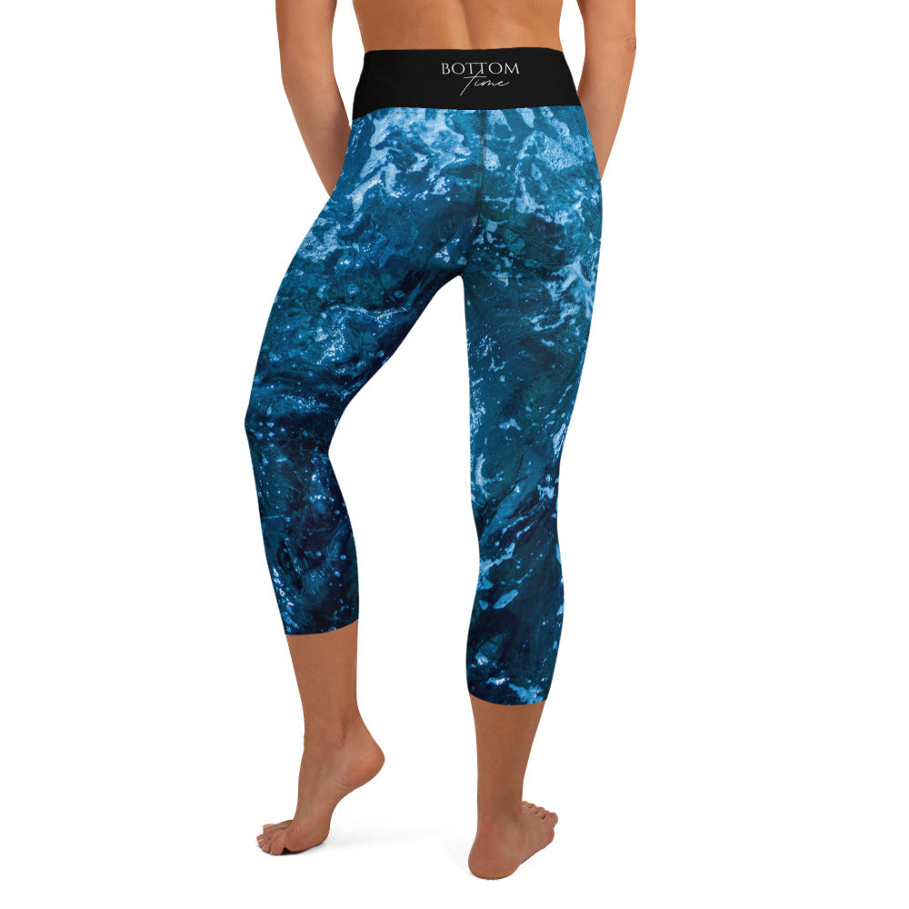 Bottom Time™ Eco-Friendly Capri Dive Leggings, water