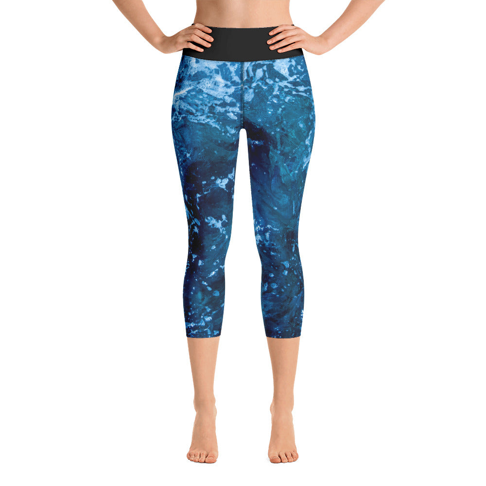 Bottom Time™ Eco-Friendly Capri Dive Leggings, water