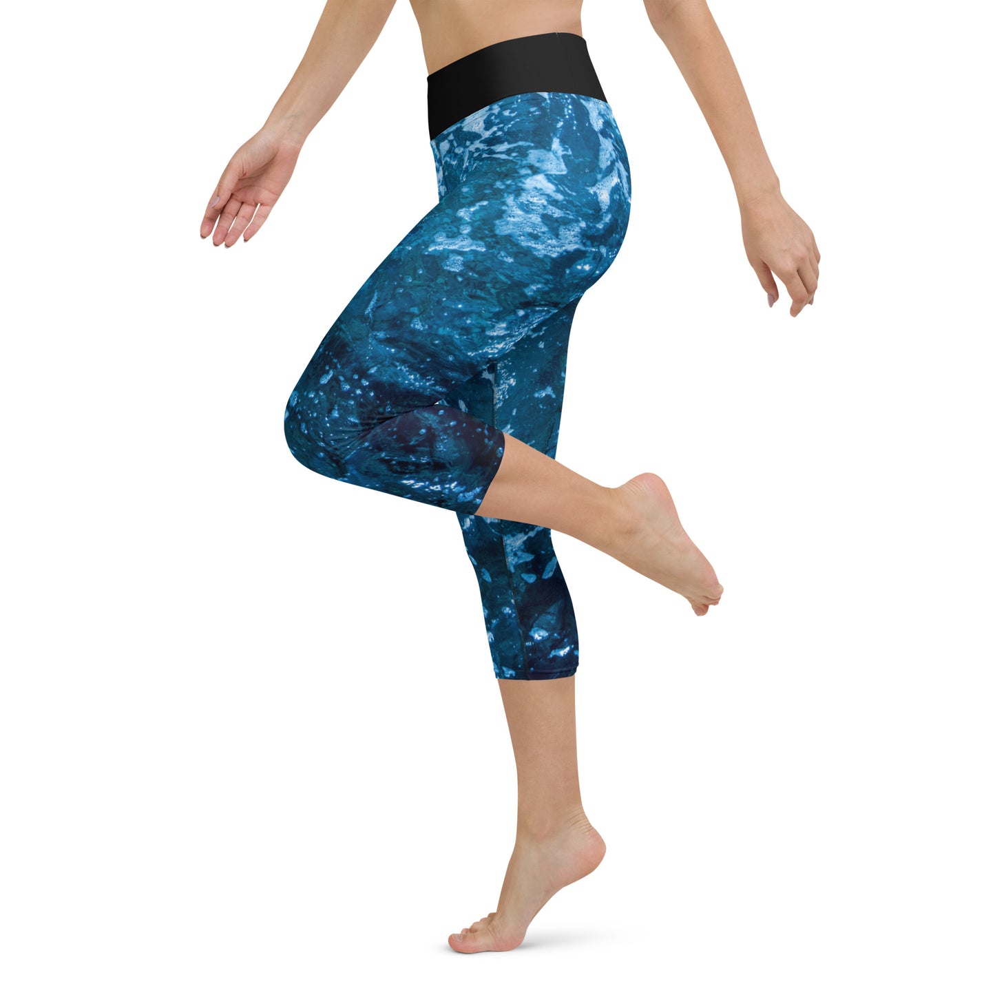 Bottom Time™ Eco-Friendly Capri Dive Leggings, water