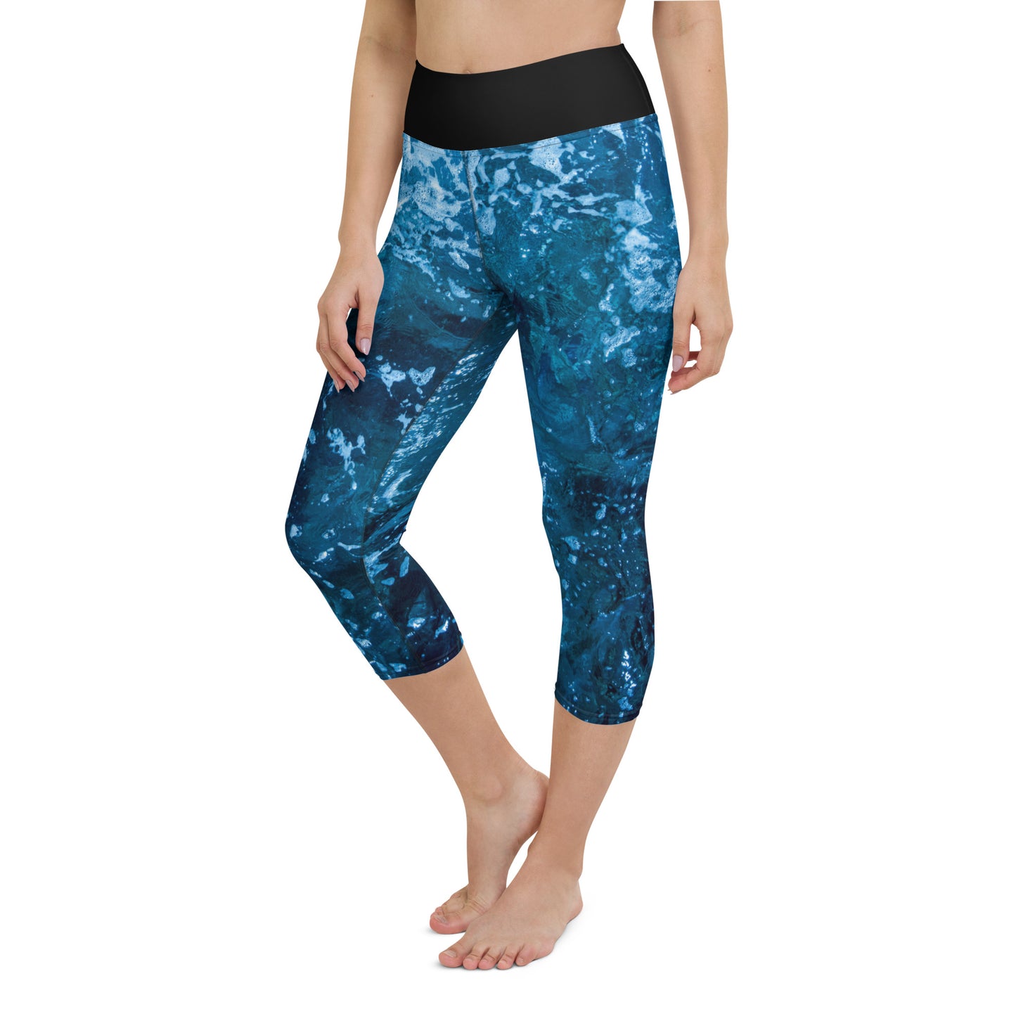 Bottom Time™ Eco-Friendly Capri Dive Leggings, water