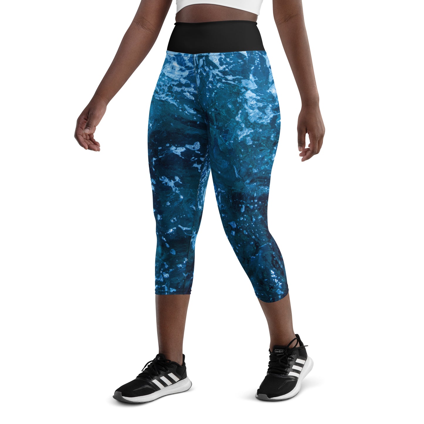 Bottom Time™ Eco-Friendly Capri Dive Leggings, water