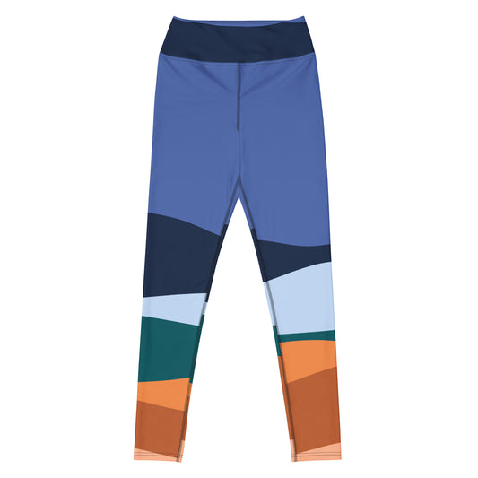 Bottom Time™ Eco-Friendly Dive Leggings, Swim Pants, Sunset, sets