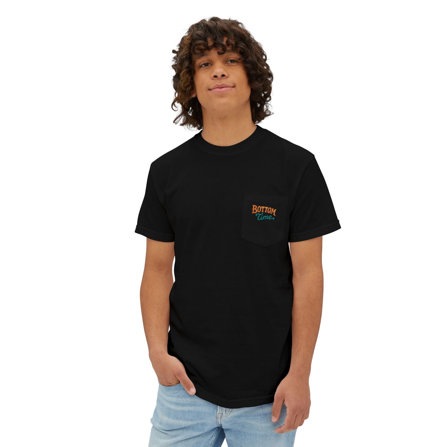 Men's Fish-Themed Pocket T-Shirt - Scuba Diver Tee with 'Bottom Time' Design, Casual Wear, Beach Style, Gift for Divers, Summer Vibes, Everyday Comfort, Octopus Tee, Gifts for octopus lovers Regular price$24.99 USD Shipping calculated at