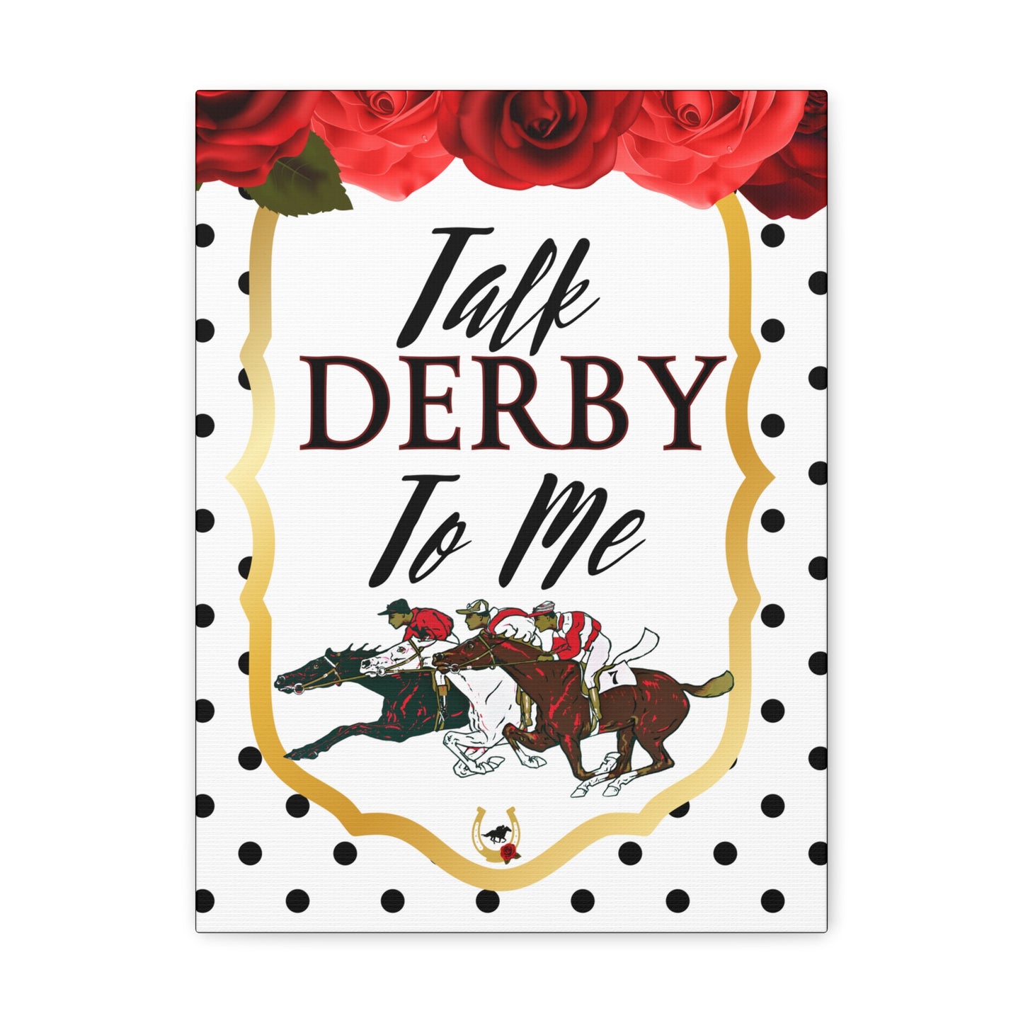 Kentucky Derby Poster, Talk Derby To me, Kentucky Derby Party