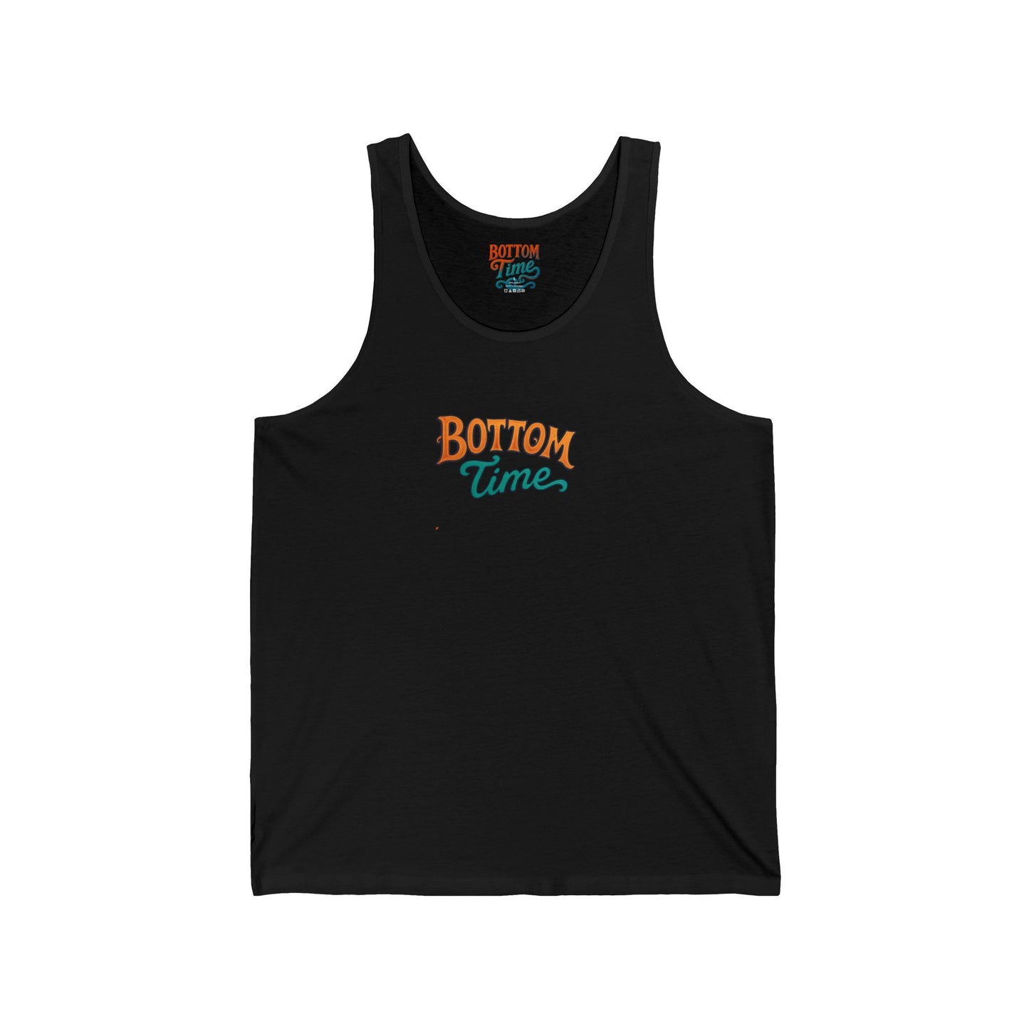 Ocean Themed Bottom Time Unisex Jersey Tank Top – Perfect for Beach Days