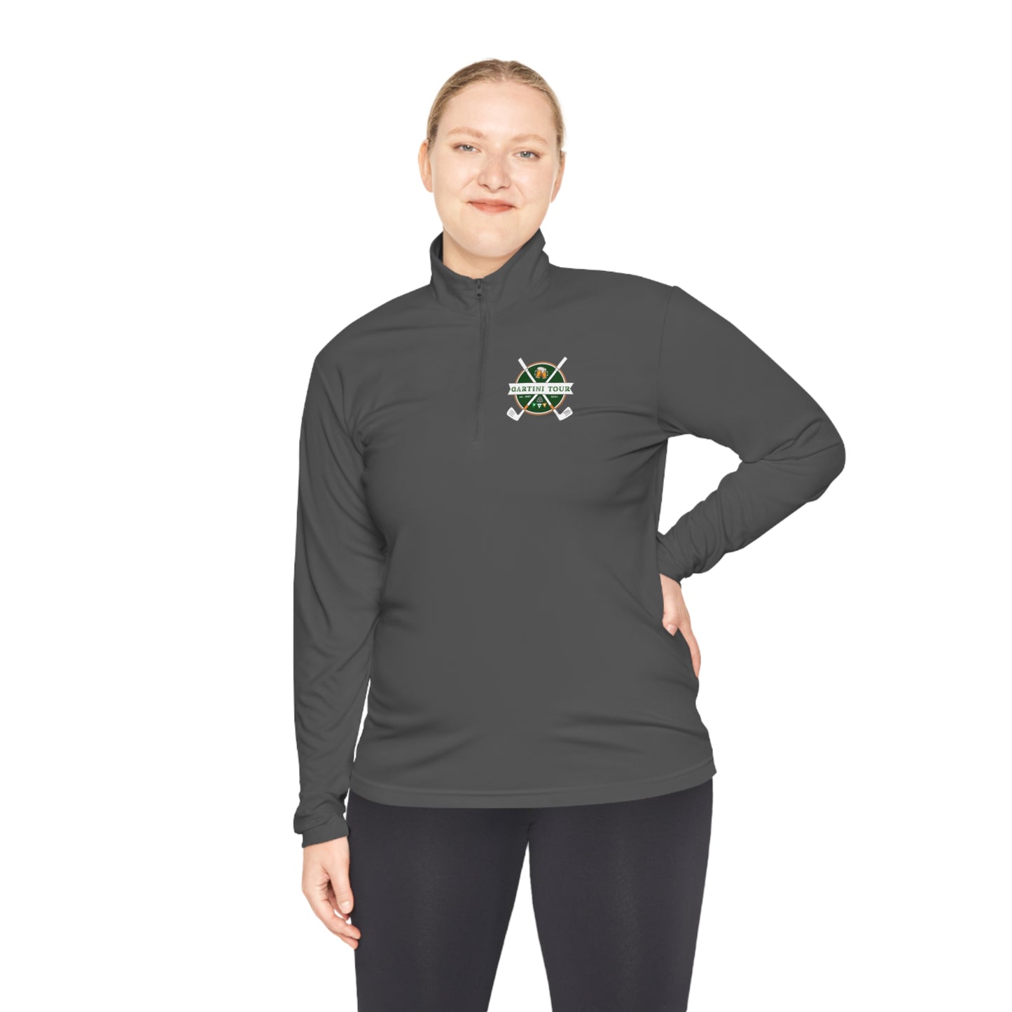 Gartin Unisex Quarter-Zip Pullover